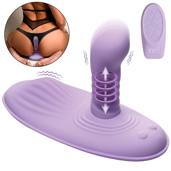 Thrust n' Grind Thrusting and Vibrating Silicone Sex Grinder – vibrator, Silicone