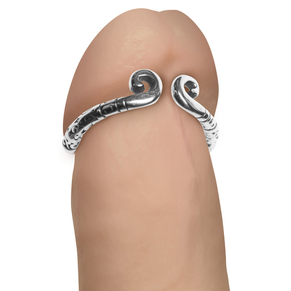 Kingpin Stainless Steel Glans Ring - 30MM – cock ring, Metal
