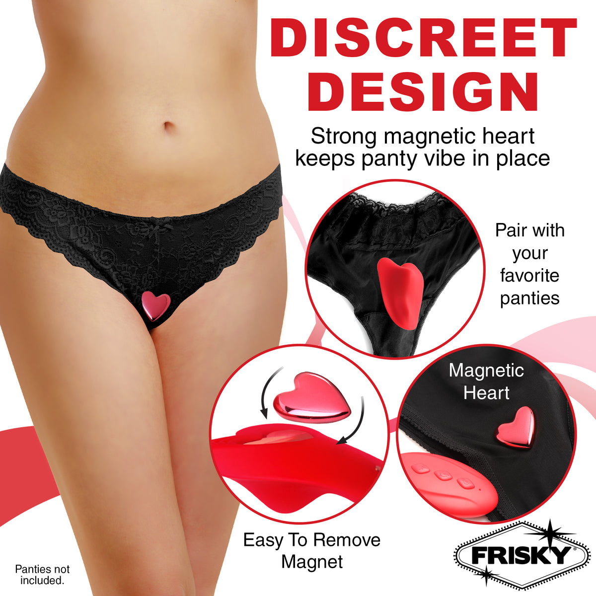 Love Connection Silicone Panty Vibe with Remote Control – bullet and egg vibrator, Silicone (view 6)