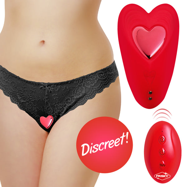 Love Connection Silicone Panty Vibe with Remote Control – bullet and egg vibrator, Silicone