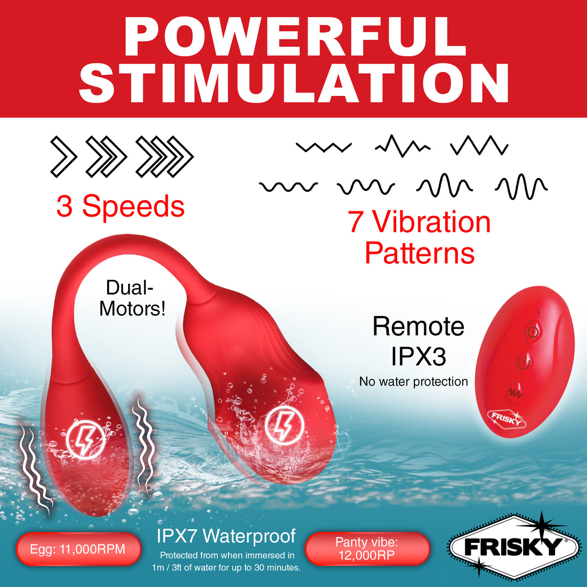 Double Love Connection Silicone Panty Vibe with Remote Control – bullet and egg vibrator, Silicone (view 5)
