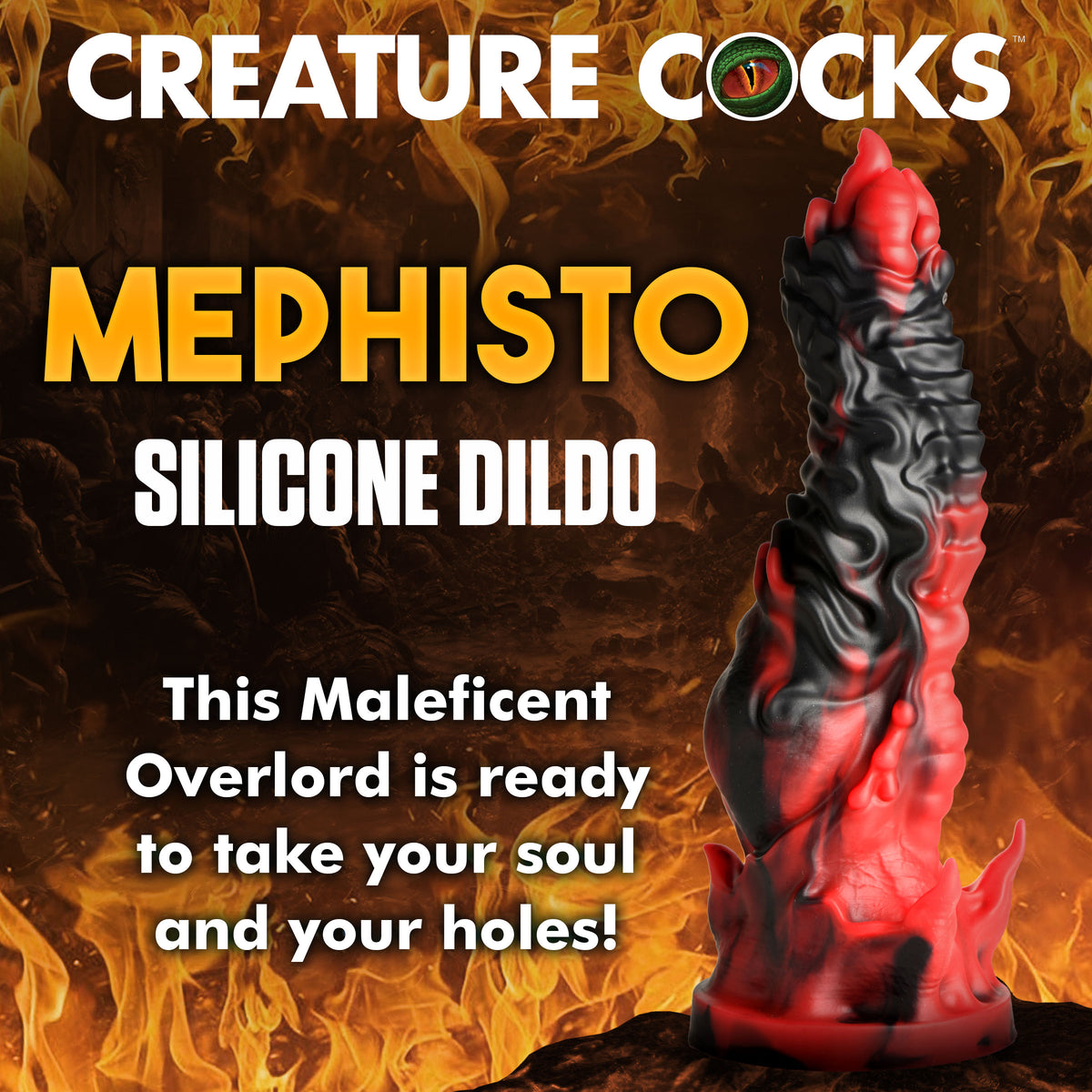 Mephisto Silicone Dildo, Silicone (view 2)