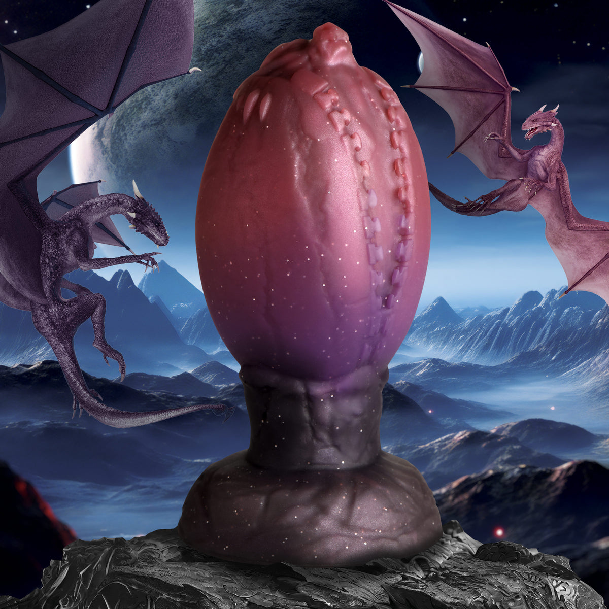 Dragon Hatch Silicone Egg - XL – bullet and egg vibrator, Silicone