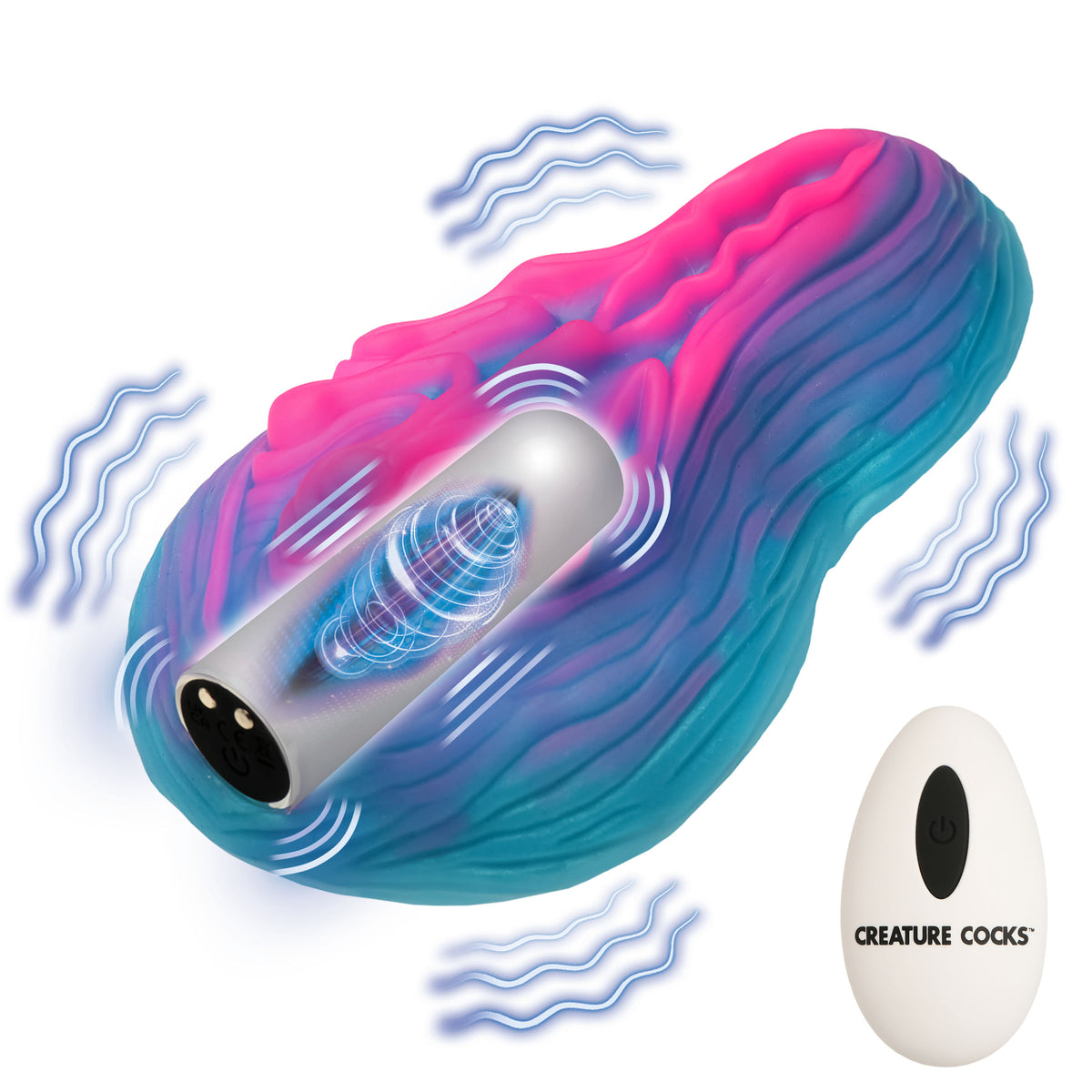 Vulvaron Vibrating Silicone Grinder – dildo, Silicone (view 5)