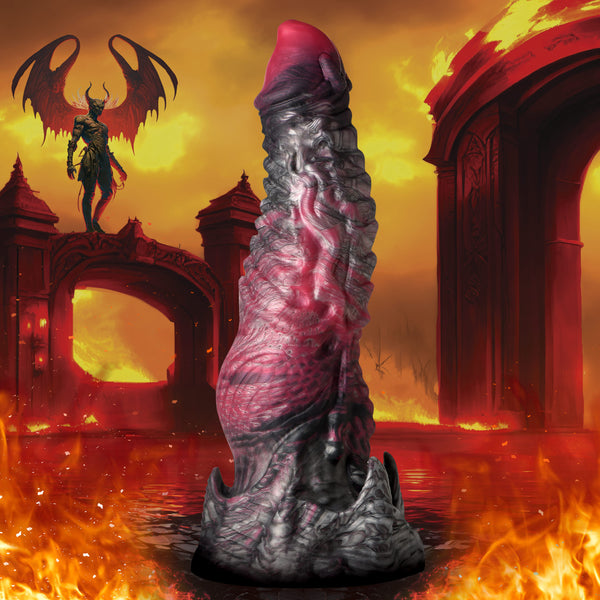 Hades Silicone Dildo - Large, Silicone