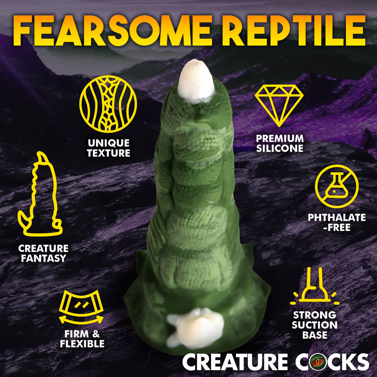 Large Dragon Claw Silicone Dildo, Silicone (view 5)