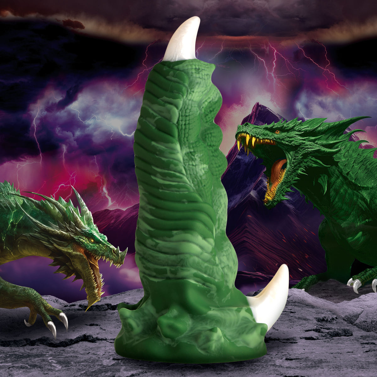 Large Dragon Claw Silicone Dildo, Silicone