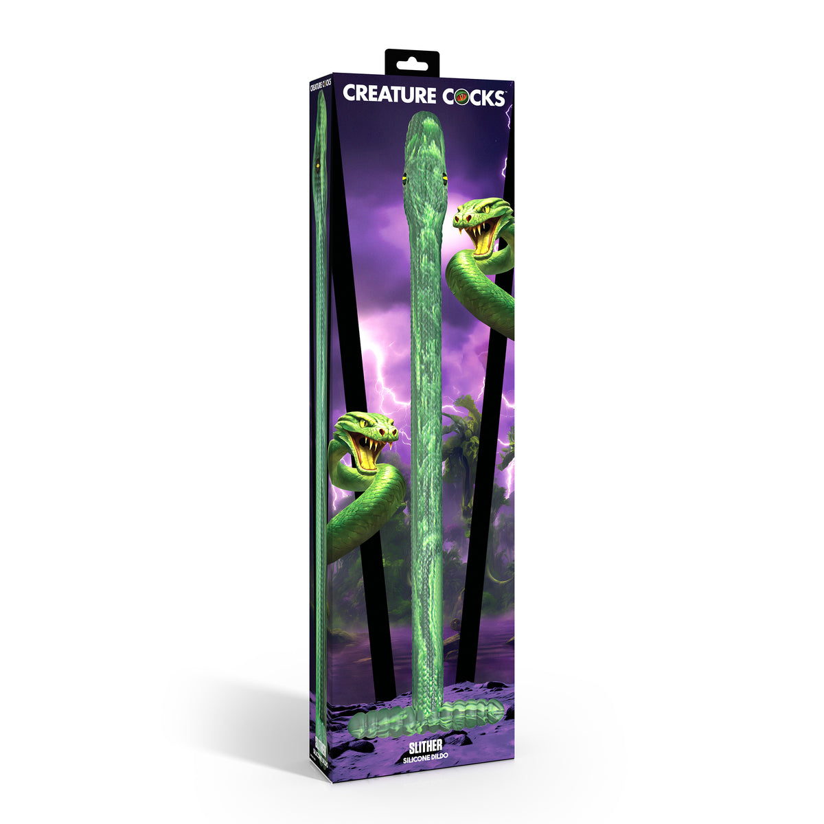 Slither Silicone Dildo, Silicone (view 5)