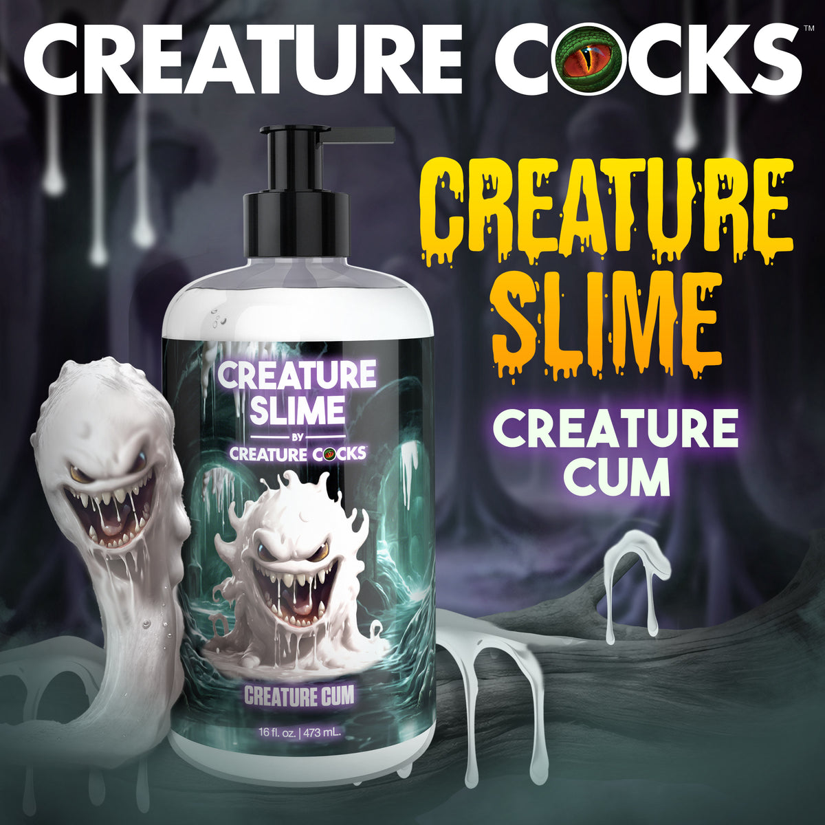 Creature Slime Creature Cum - 16oz – lubricant (view 2)