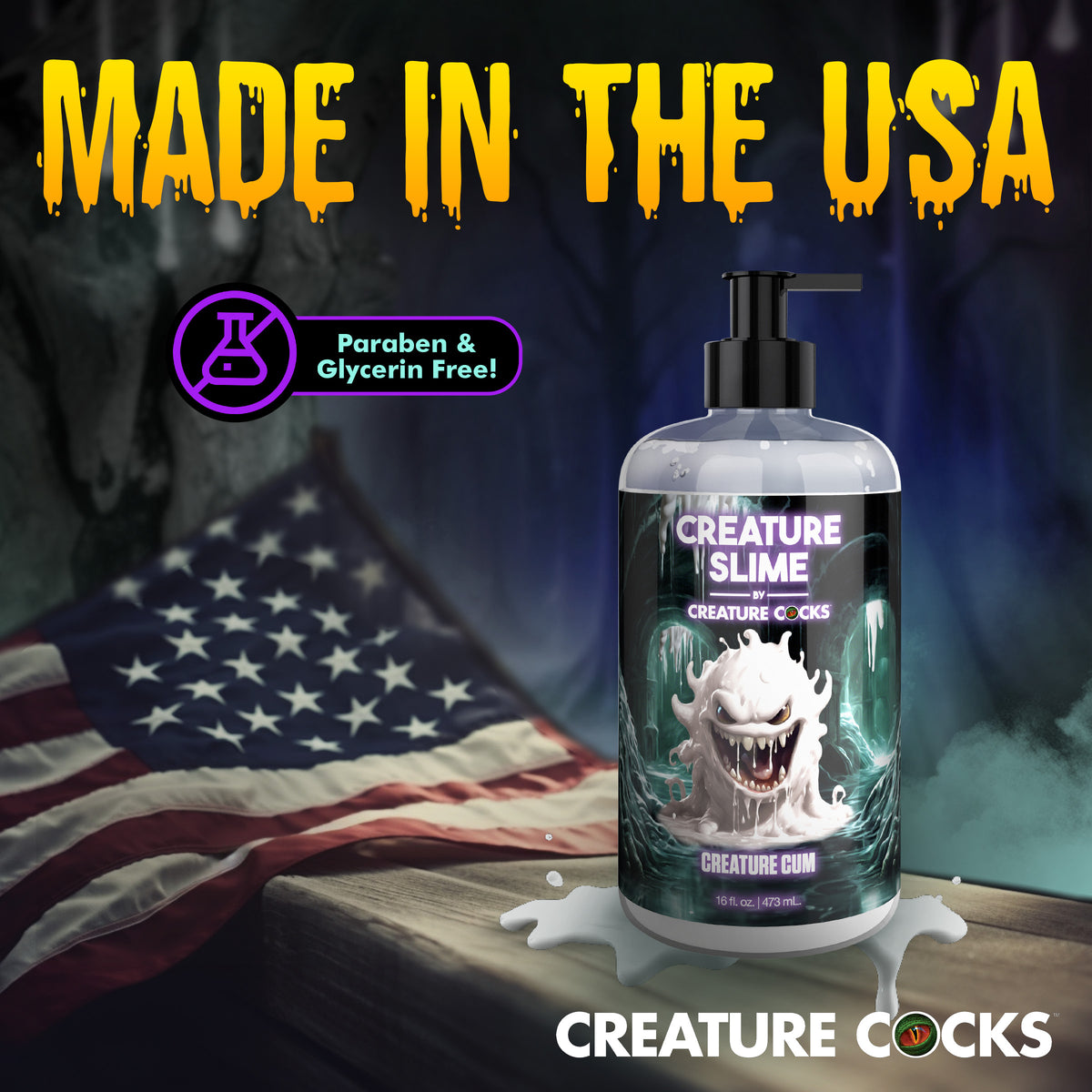 Creature Slime Creature Cum - 16oz – lubricant (view 5)