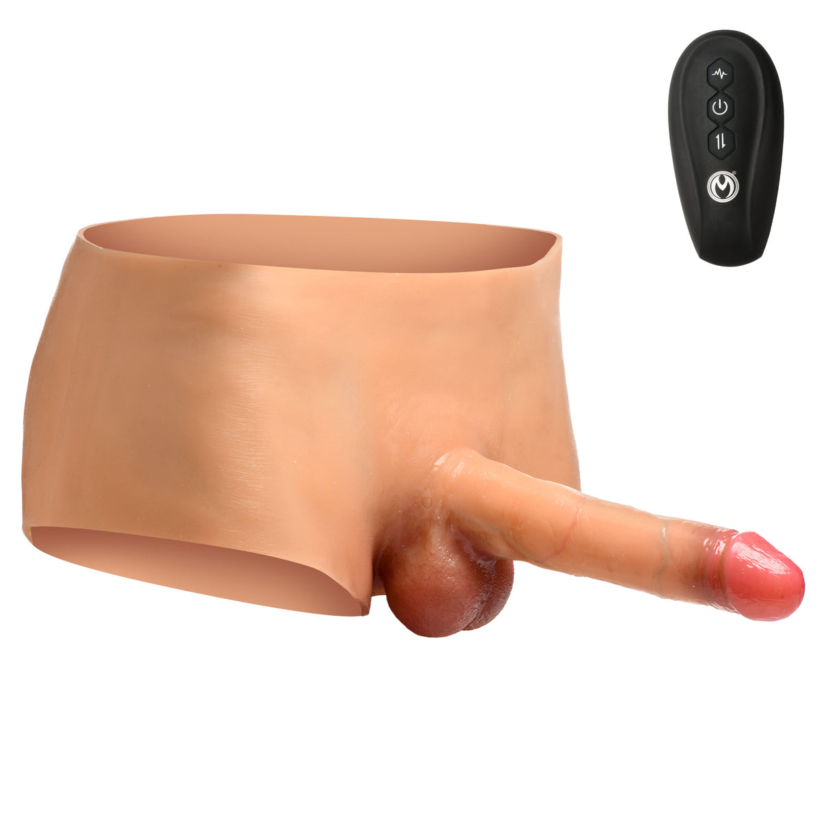 Ramming Briefs Thrusting and Vibrating Silicone Penis Panties – dildo (view 5)