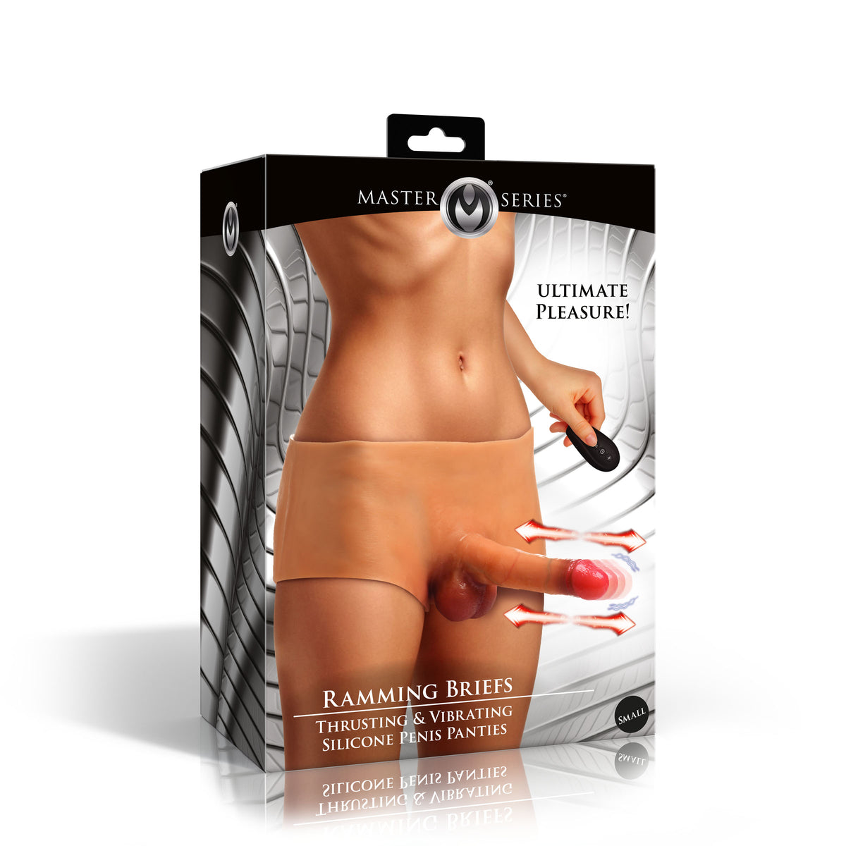 Ramming Briefs Thrusting and Vibrating Silicone Penis Panties – dildo (view 6)