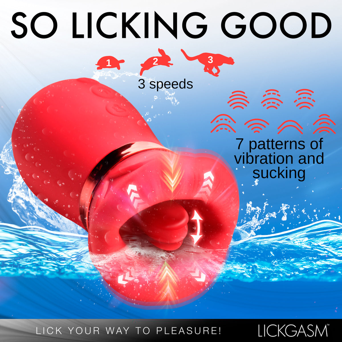 Kiss Me More Kissing, Sucking and Vibrating Clitoral Stimulator – clitoral suction toy, Silicone (view 3)