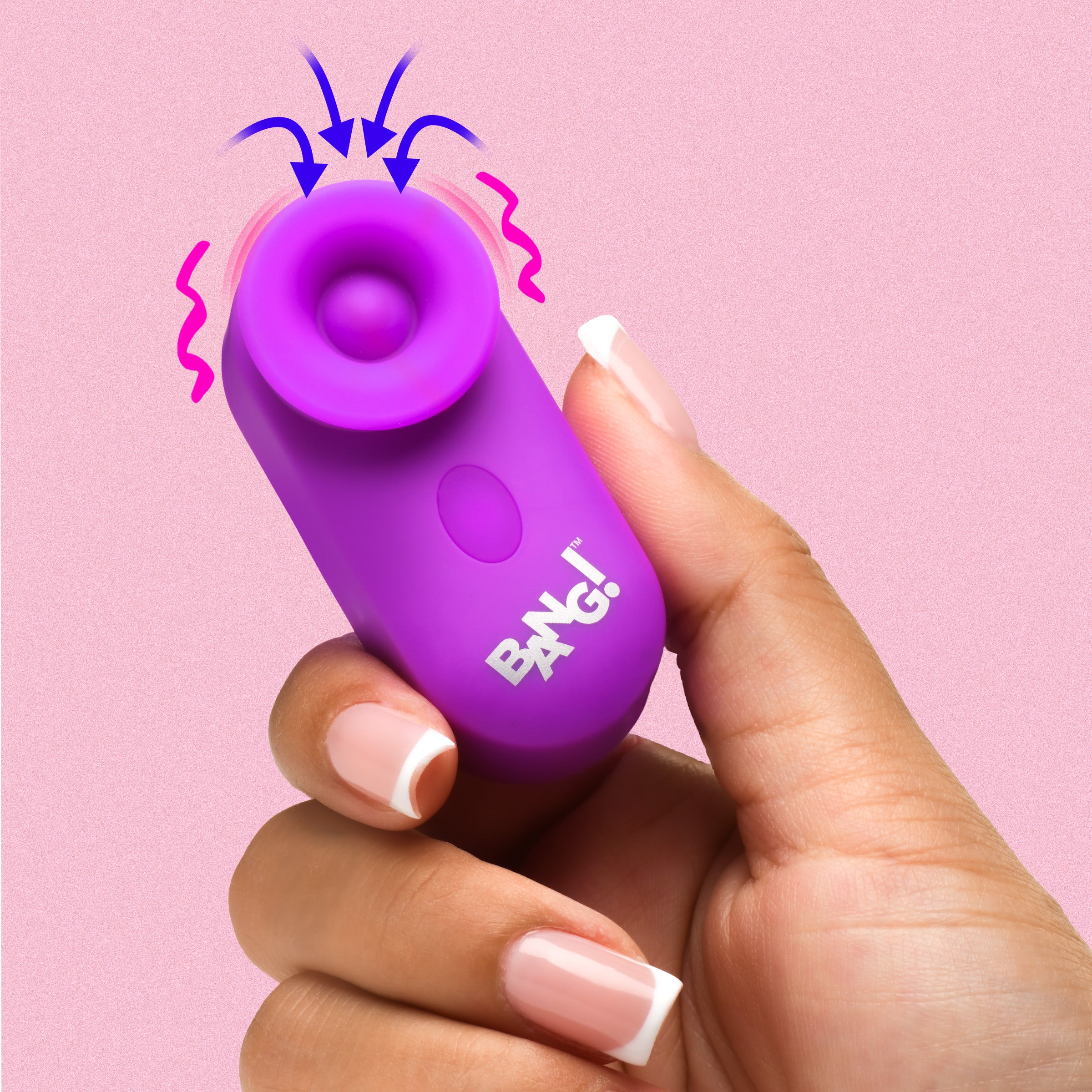 Mini Clitoral Suction Vibrators - Purple