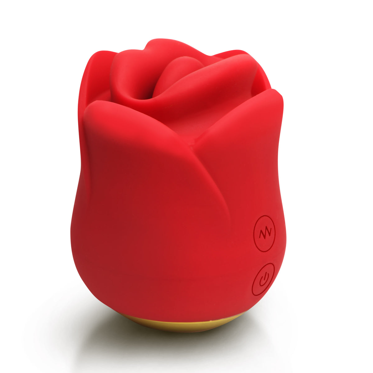 Sweet Kiss Kissing and Vibrating Clitoral Stimulator - Red – clitoral suction toy, Silicone (view 6)