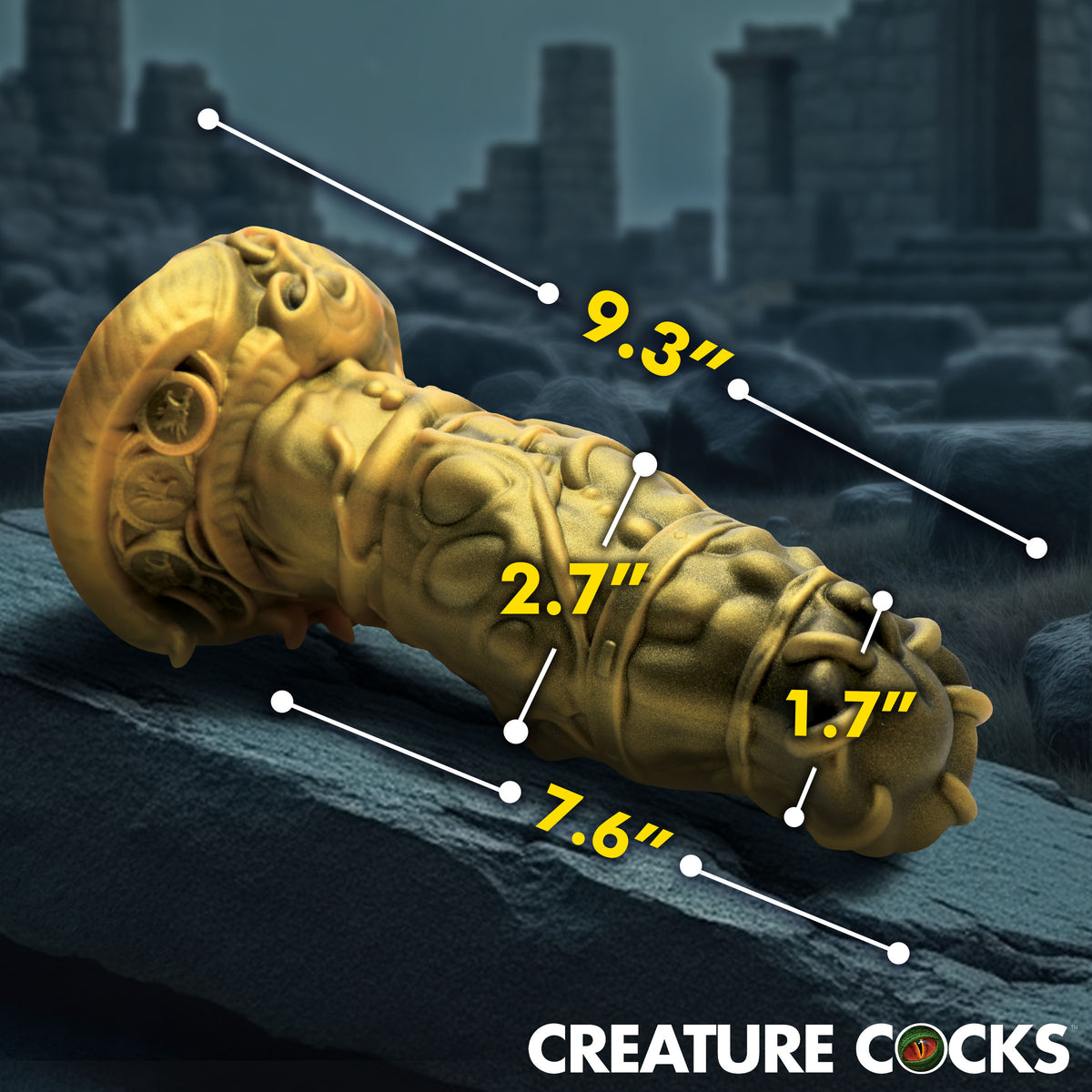 King Minotaur Silicone Dildo, Silicone (view 5)
