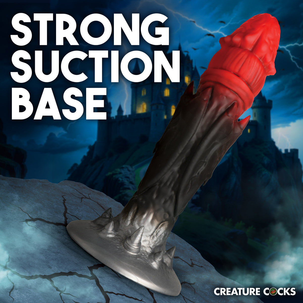 Count Cockula Silicone Dildo, Silicone (view 6)