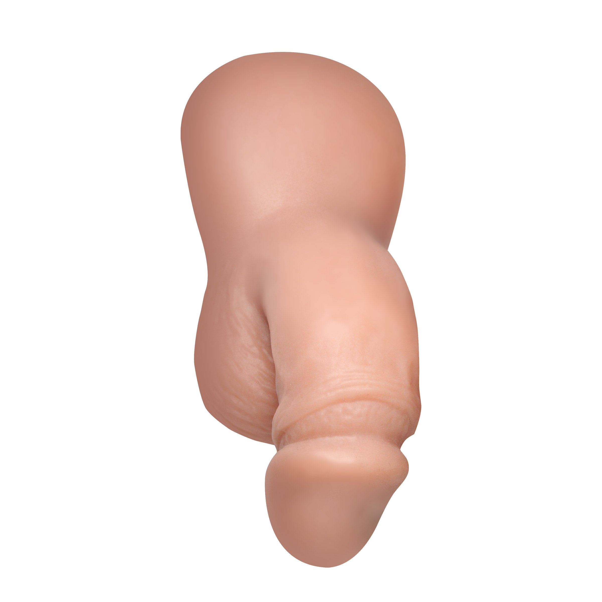 3.6" Silicone Packer Dildo - Light