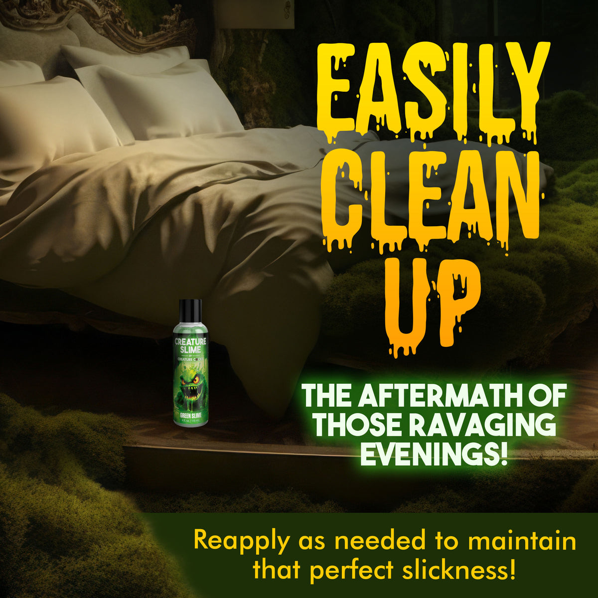 Green Creature Slime Water-Based Lubricant - 4oz (view 4)