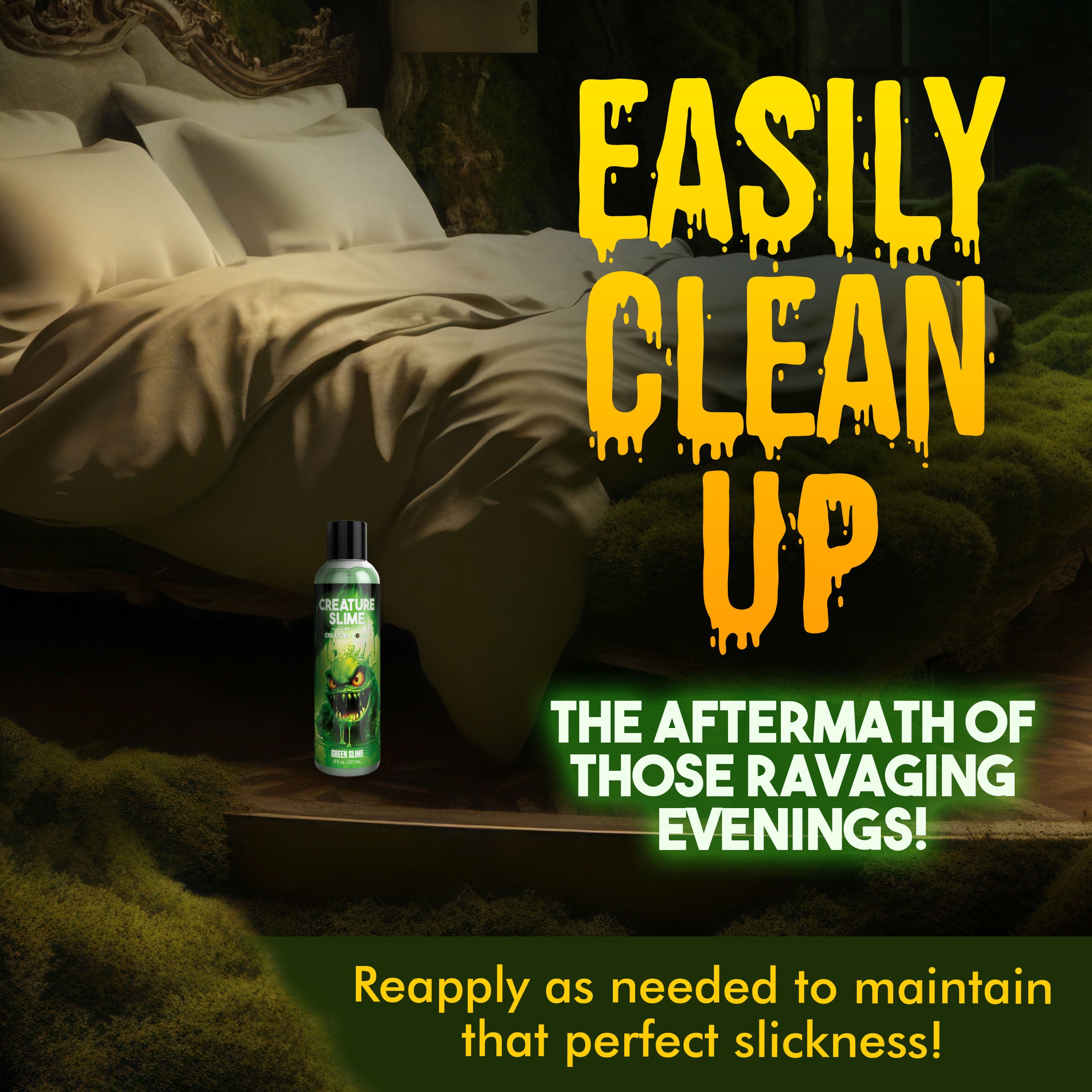 Green Creature Slime Water-Based Lubricant - 8oz