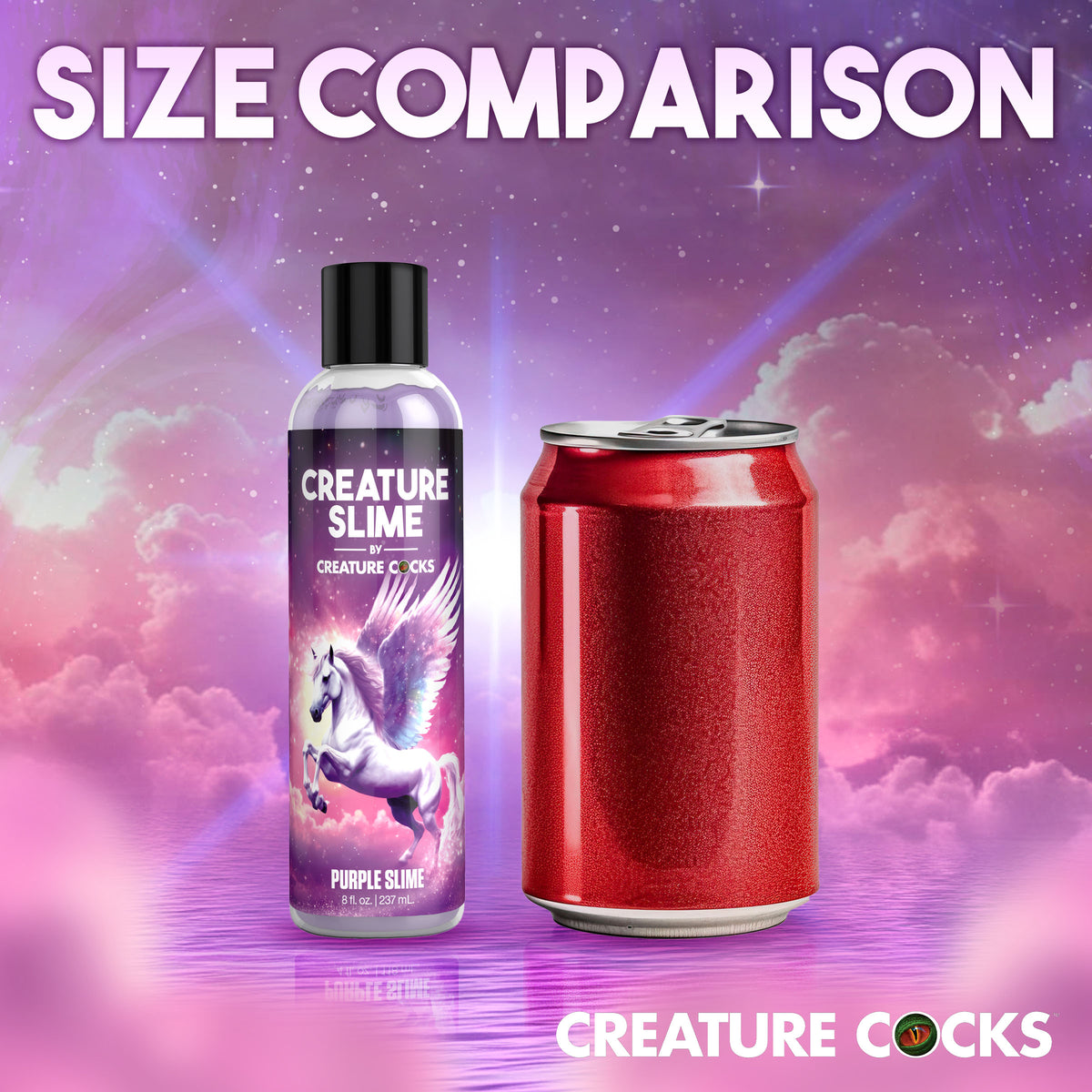 Purple Creature Slime Water-Based Lubricant - 8oz (view 6)