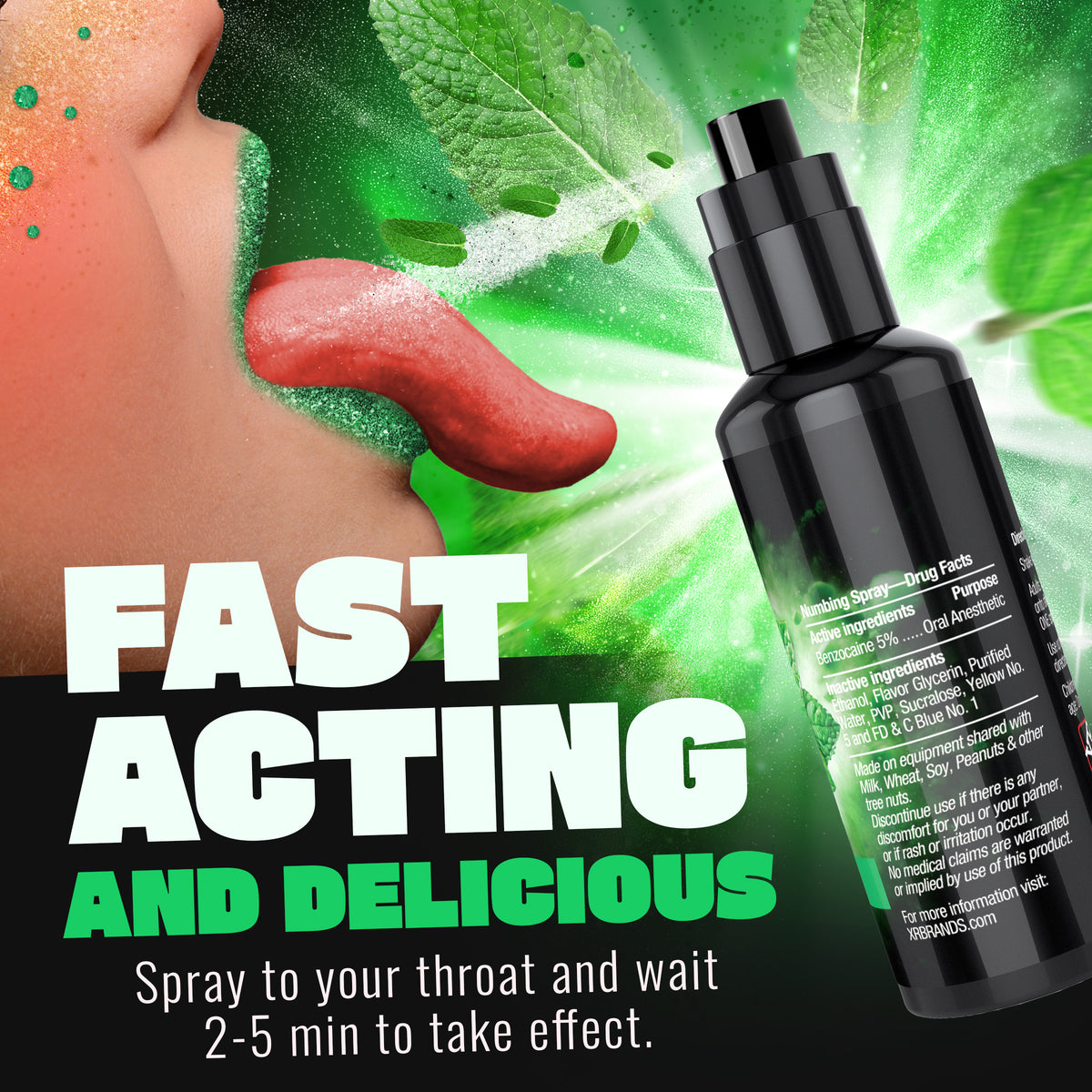 Deep Throat Mint Numbing Spray (view 5)