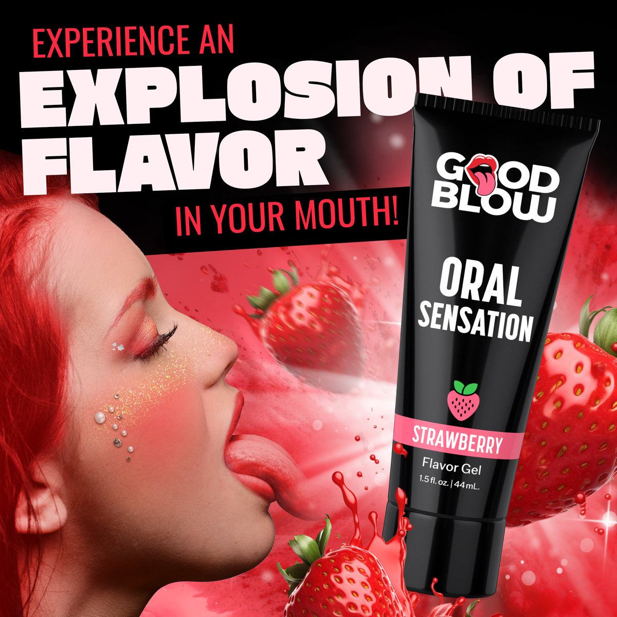 Oral Sensation Gel - Strawberry (view 2)