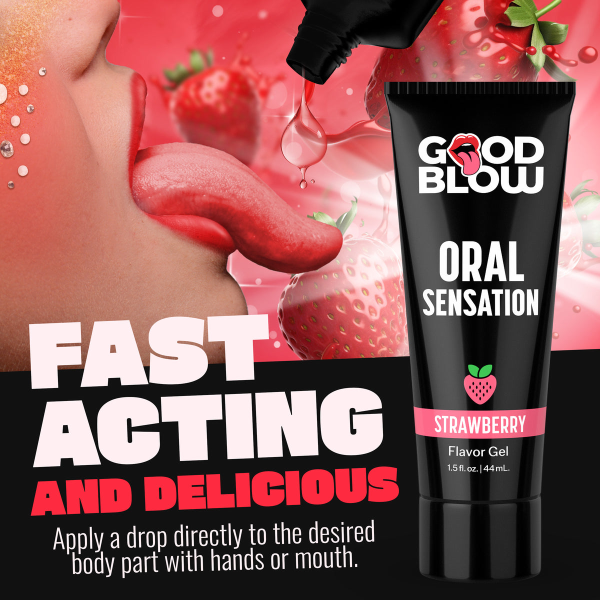 Oral Sensation Gel - Strawberry (view 5)