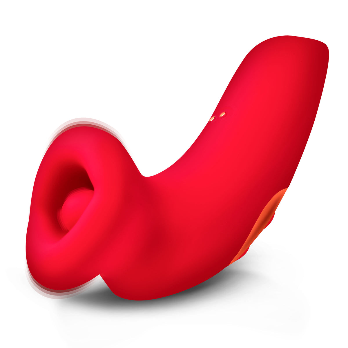 Plump Kiss Sucking and Vibrating Clitoral Stimulator – clitoral suction toy, Silicone (view 5)