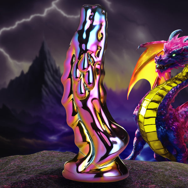 Dragon Glass Glass Dildo, Glass