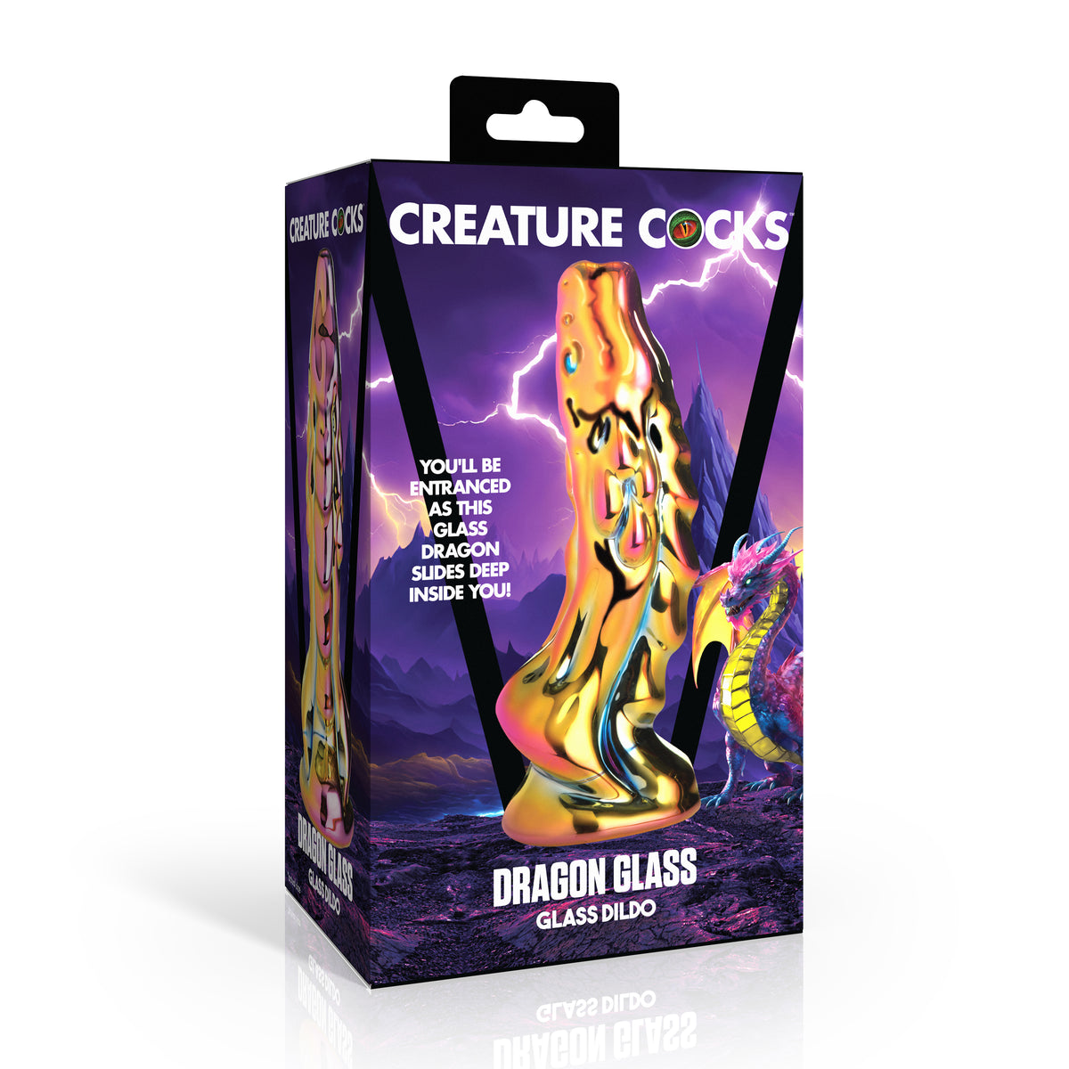 Dragon Glass Glass Dildo, Glass (view 6)