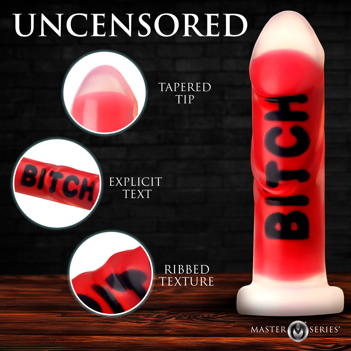 Bitch Silicone Dildo, Silicone (view 2)