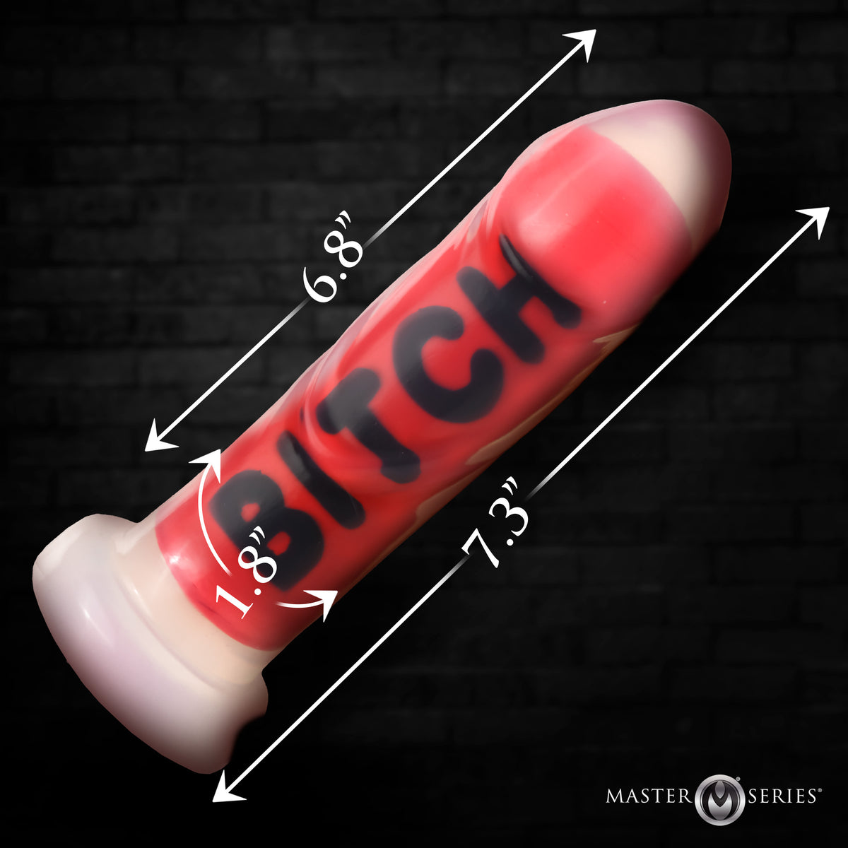 Bitch Silicone Dildo, Silicone (view 4)