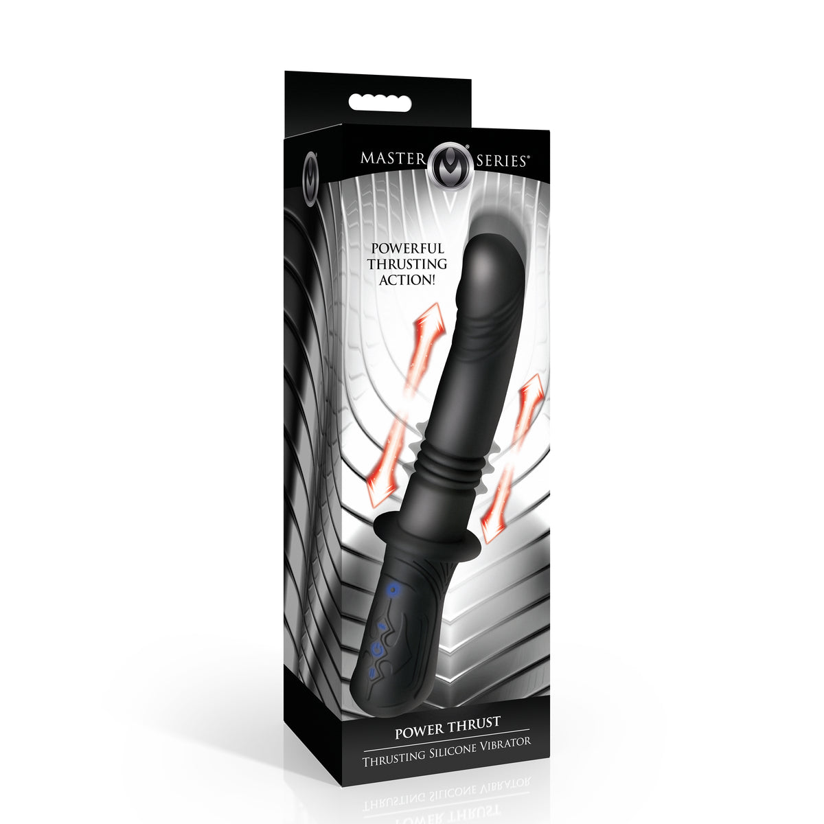 Power Thrust Thrusting Silicone Vibrator, Silicone (view 5)