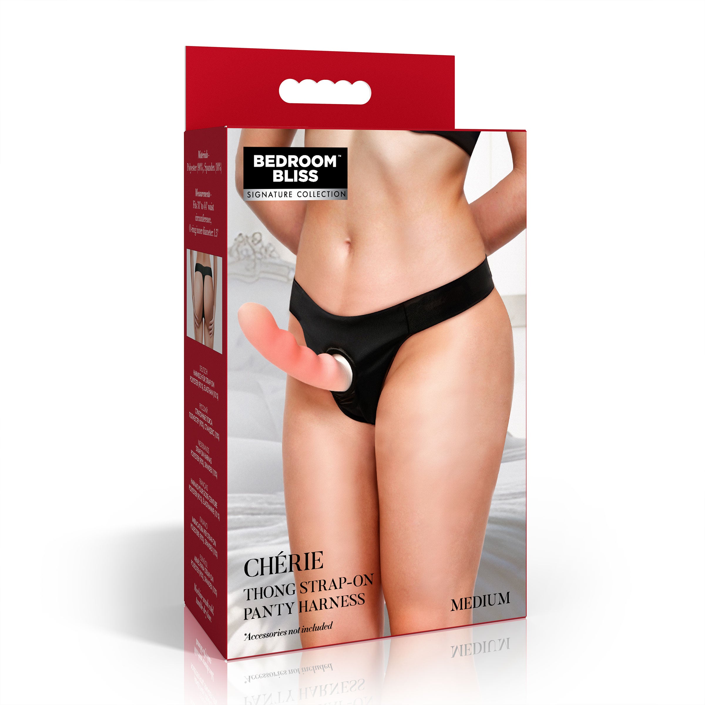 Cherie Thong Strap-On Panty Harness - Medium