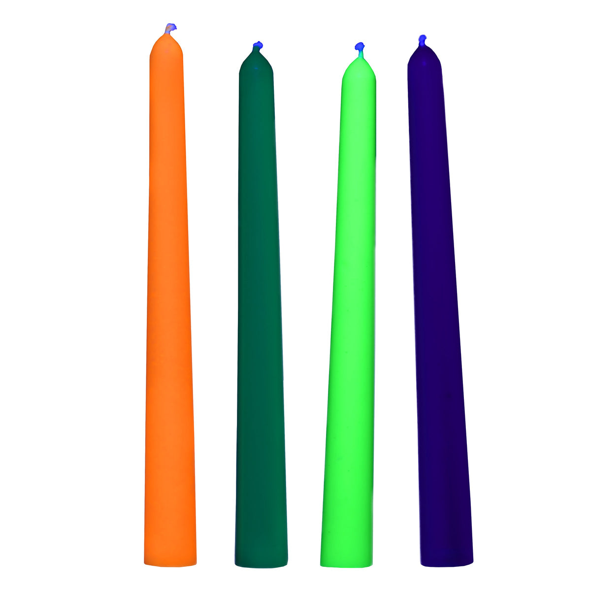 Glow Wax UV Blacklight Reactive Drip Candles Set of 4 (view 4)