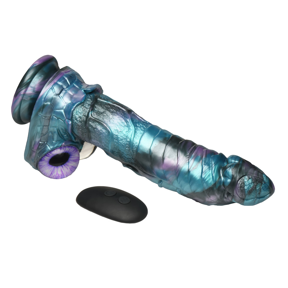 Astro-Thrust Thrusting and Vibrating Silicone Dildo, Silicone (view 5)
