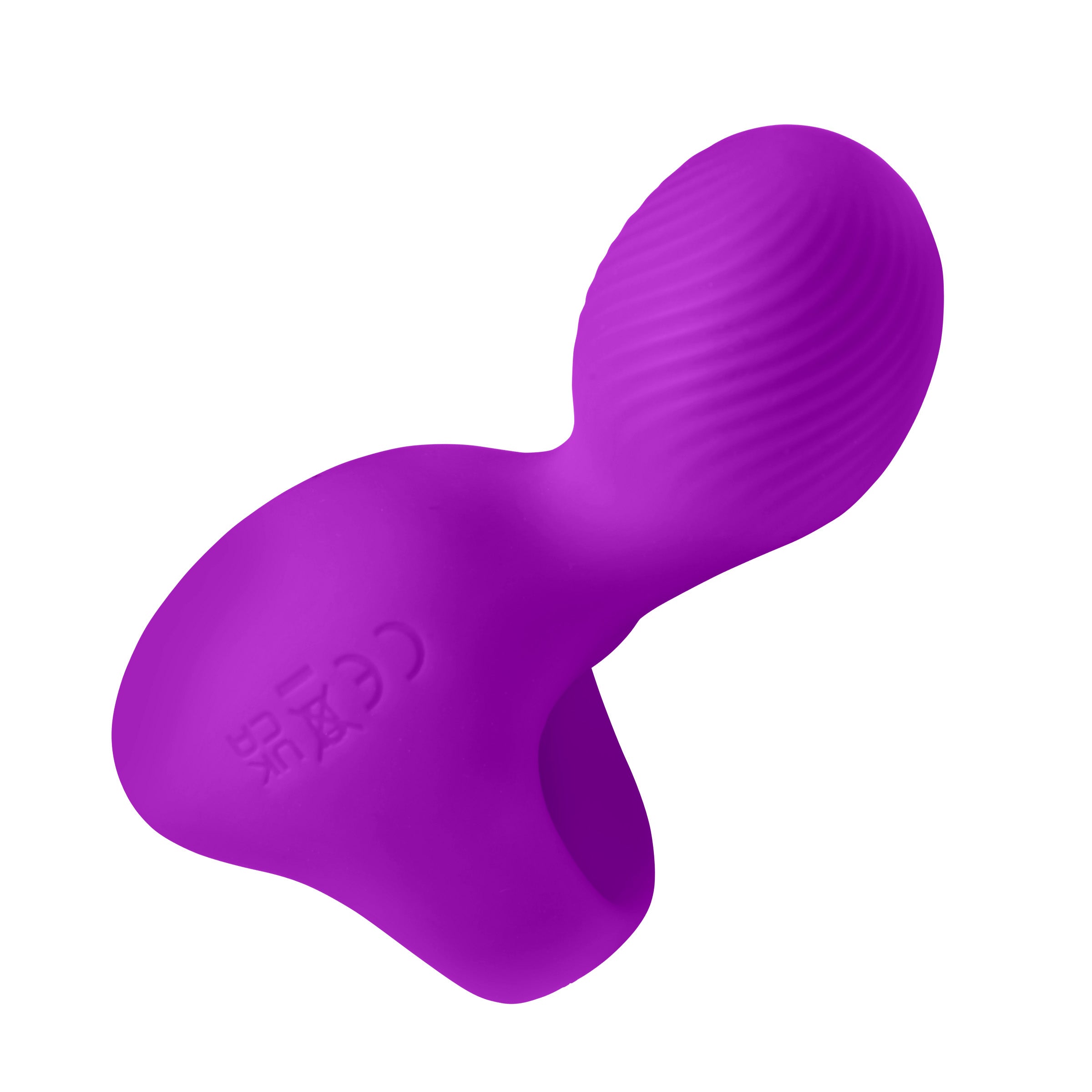 Silicone Finger Vibrator - Purple