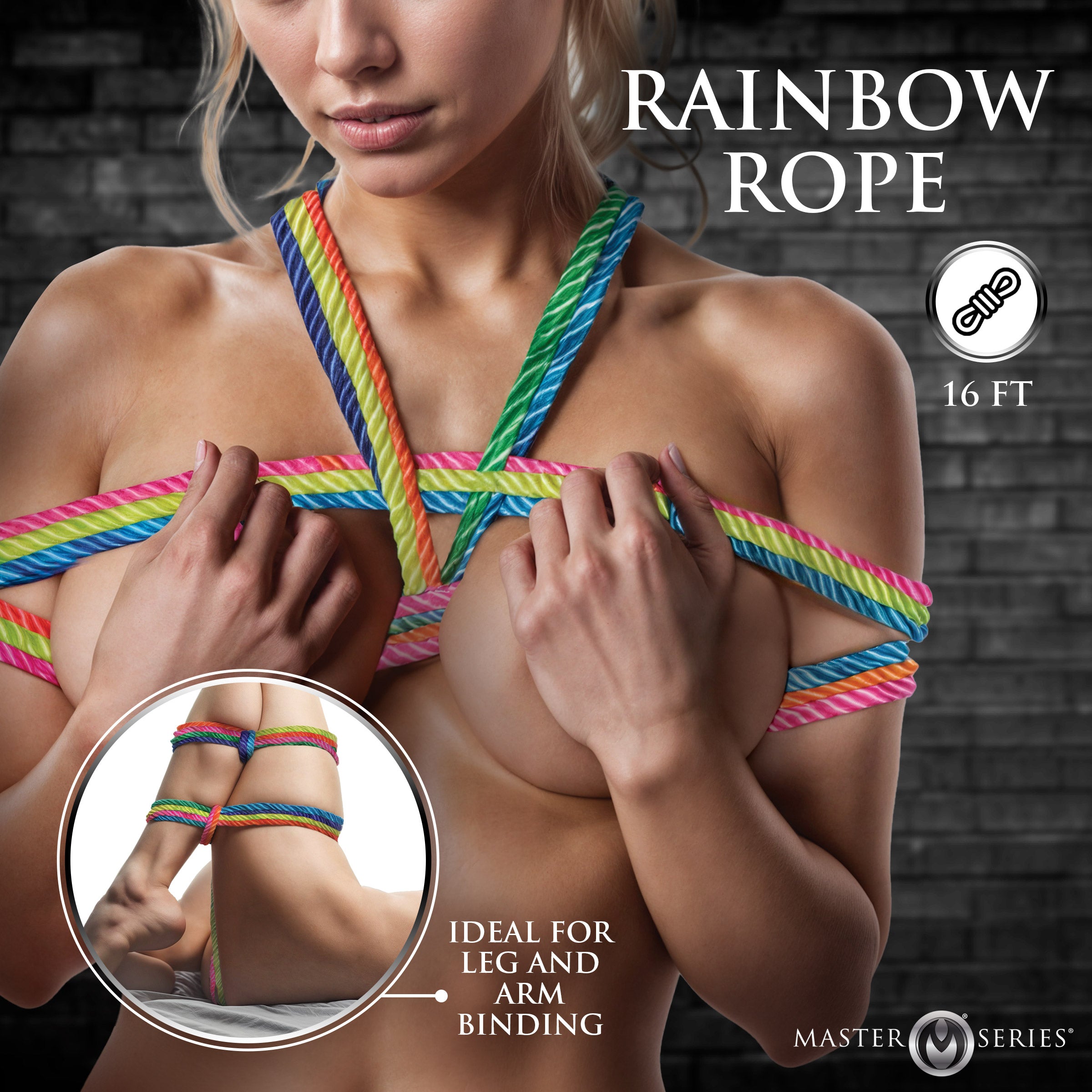 Rainbow Rope - 16ft