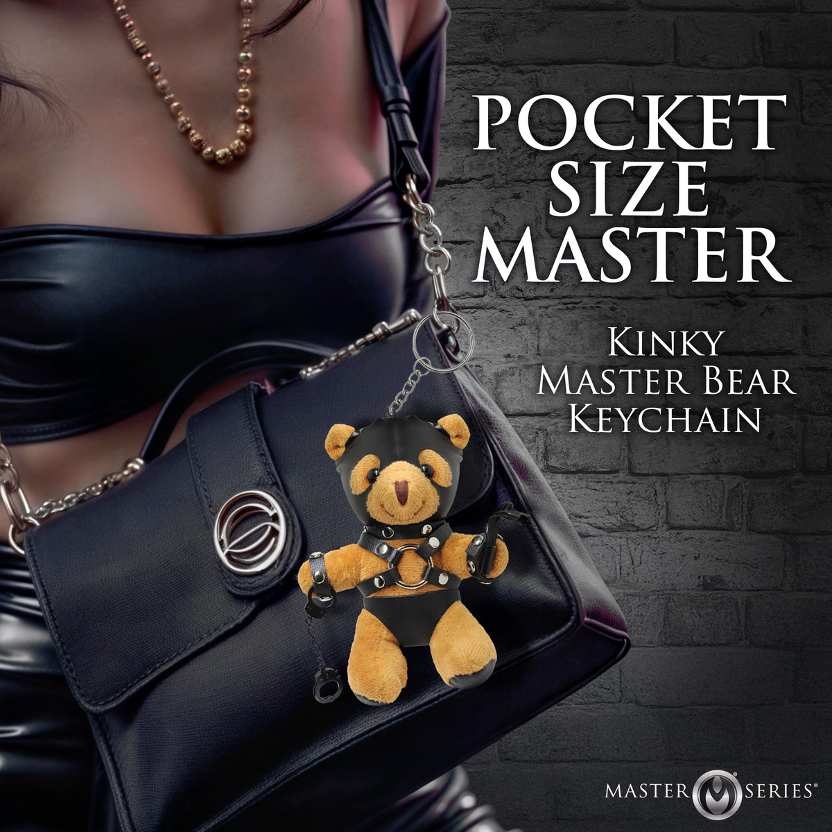 Master Bear Keychain (view 2)