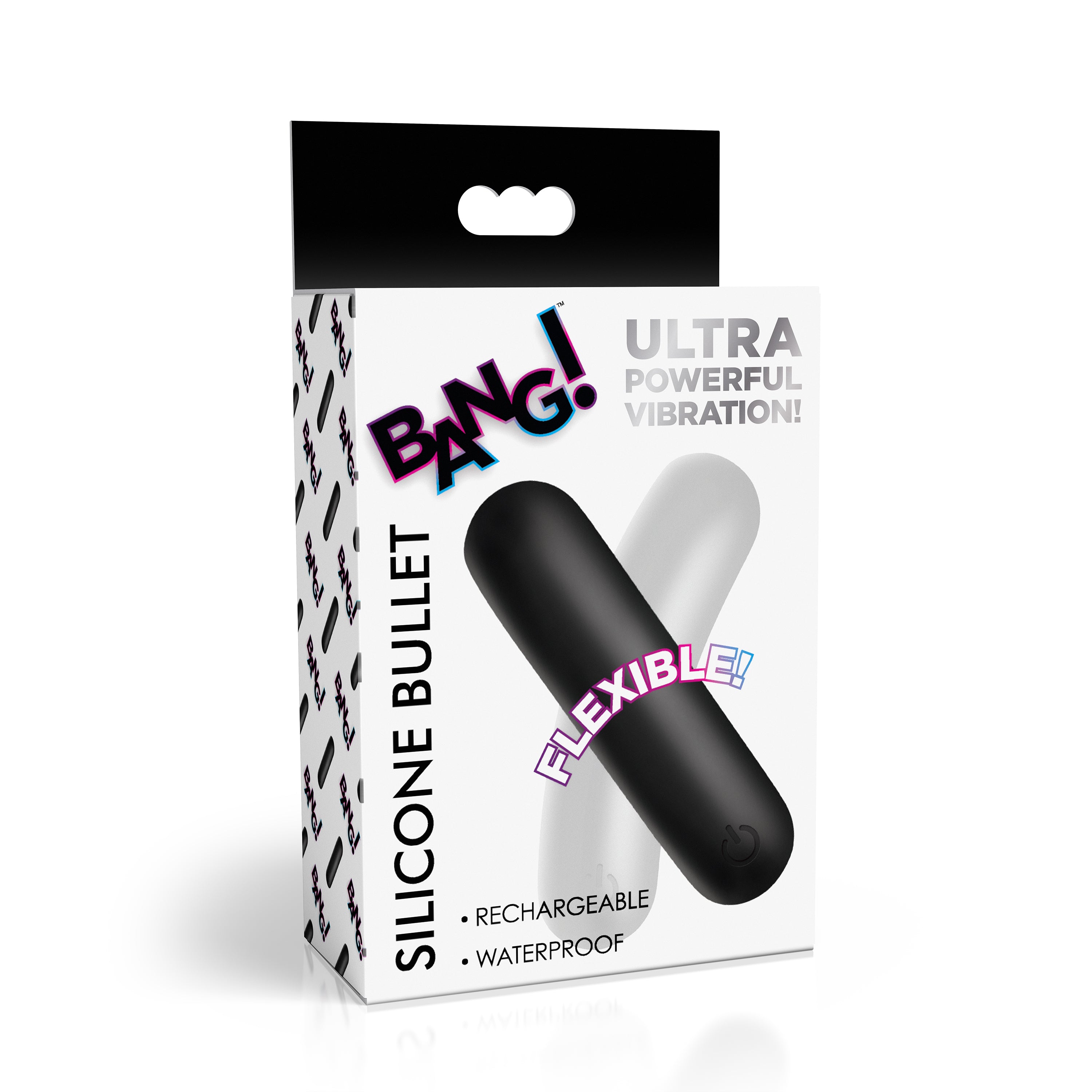 Flexible Silicone Bullet - Black