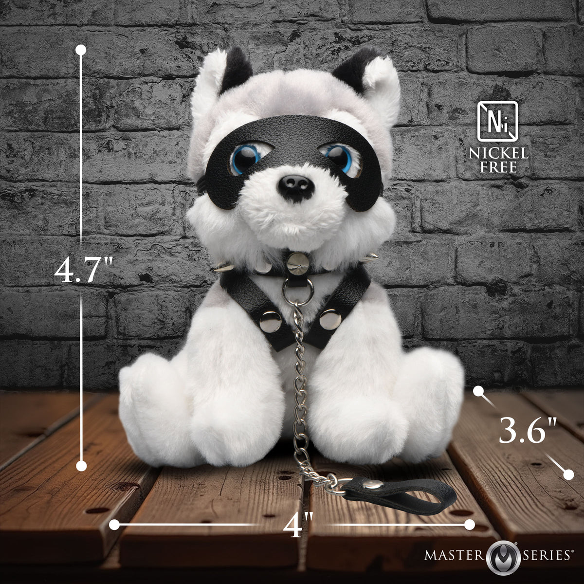 Max the Fetish Pup Keychain (view 4)