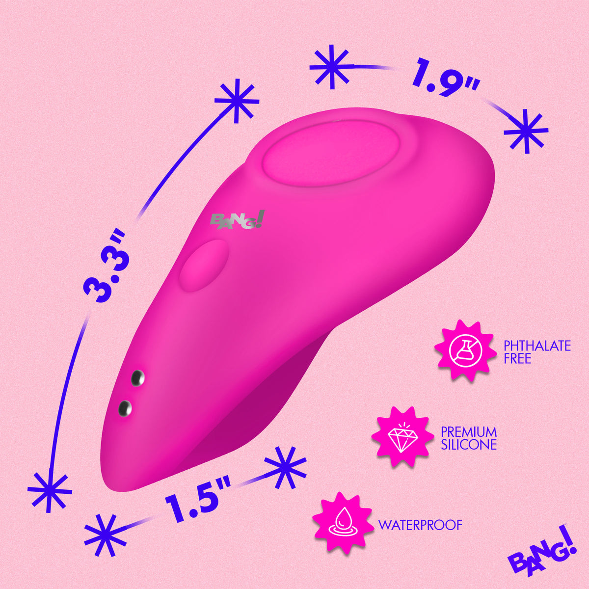 Silicone Panty Vibe with Digital Remote – bullet and egg vibrator, Silicone (view 4)