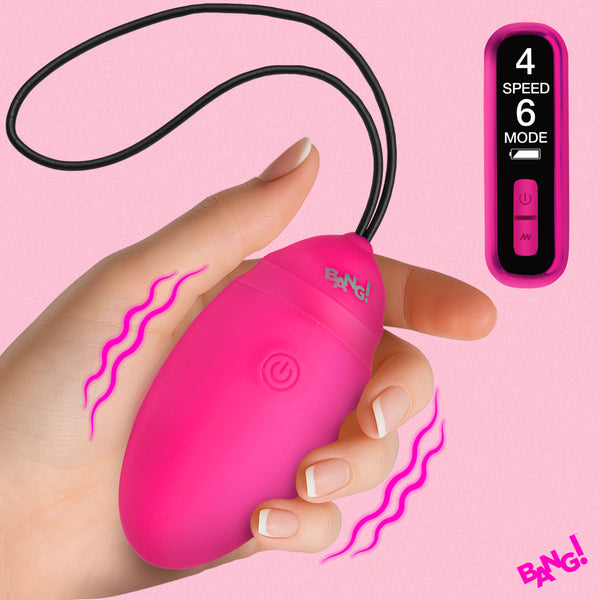 Vibrating Silicone Egg with Digital Remote – bullet and egg vibrator, Silicone