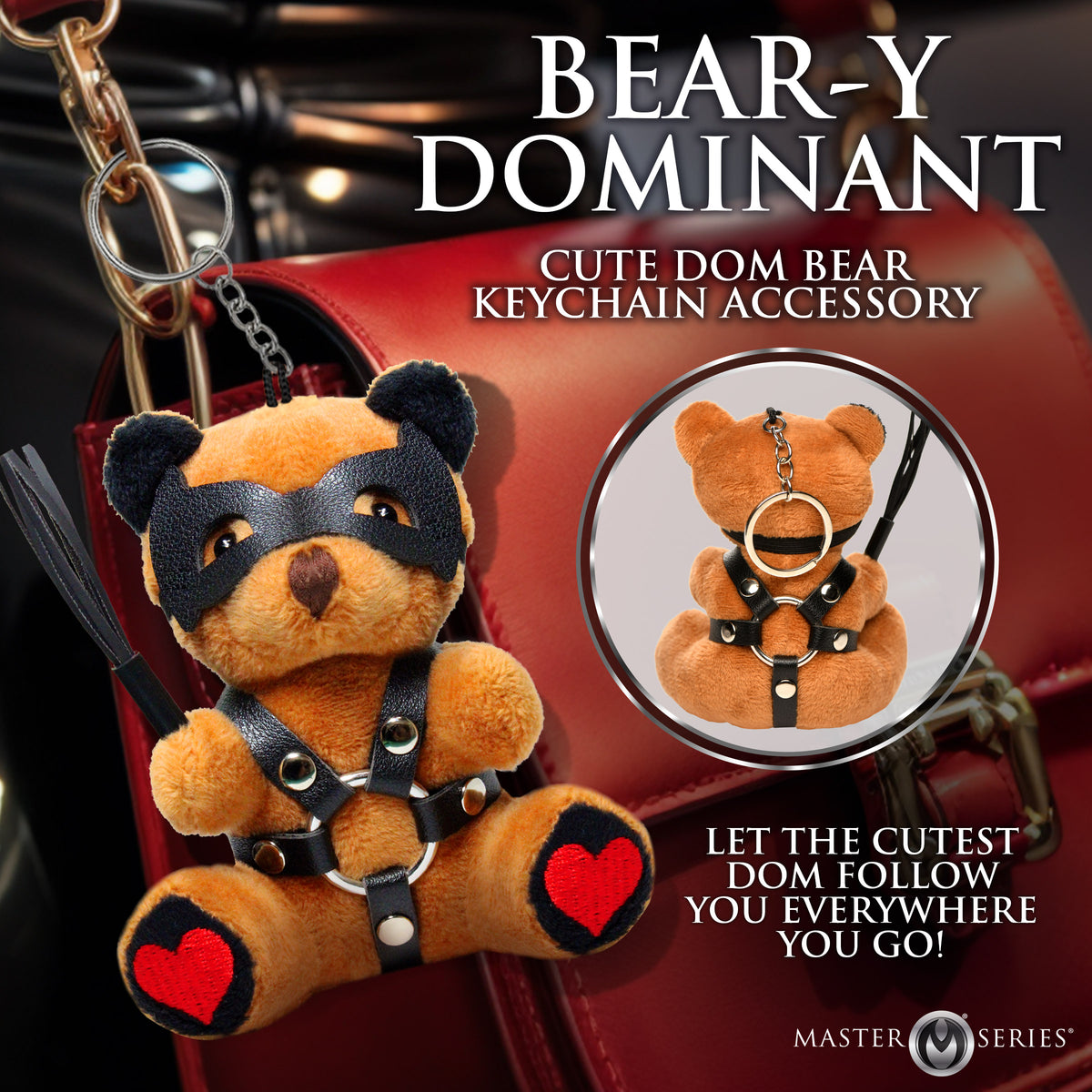 Dom Bear Keychain (view 2)