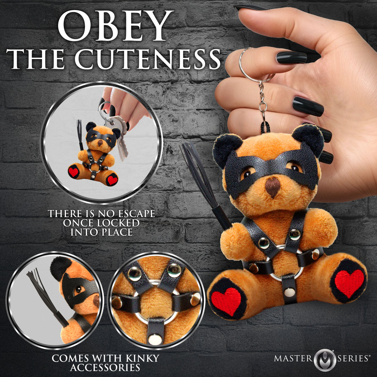 Dom Bear Keychain (view 3)