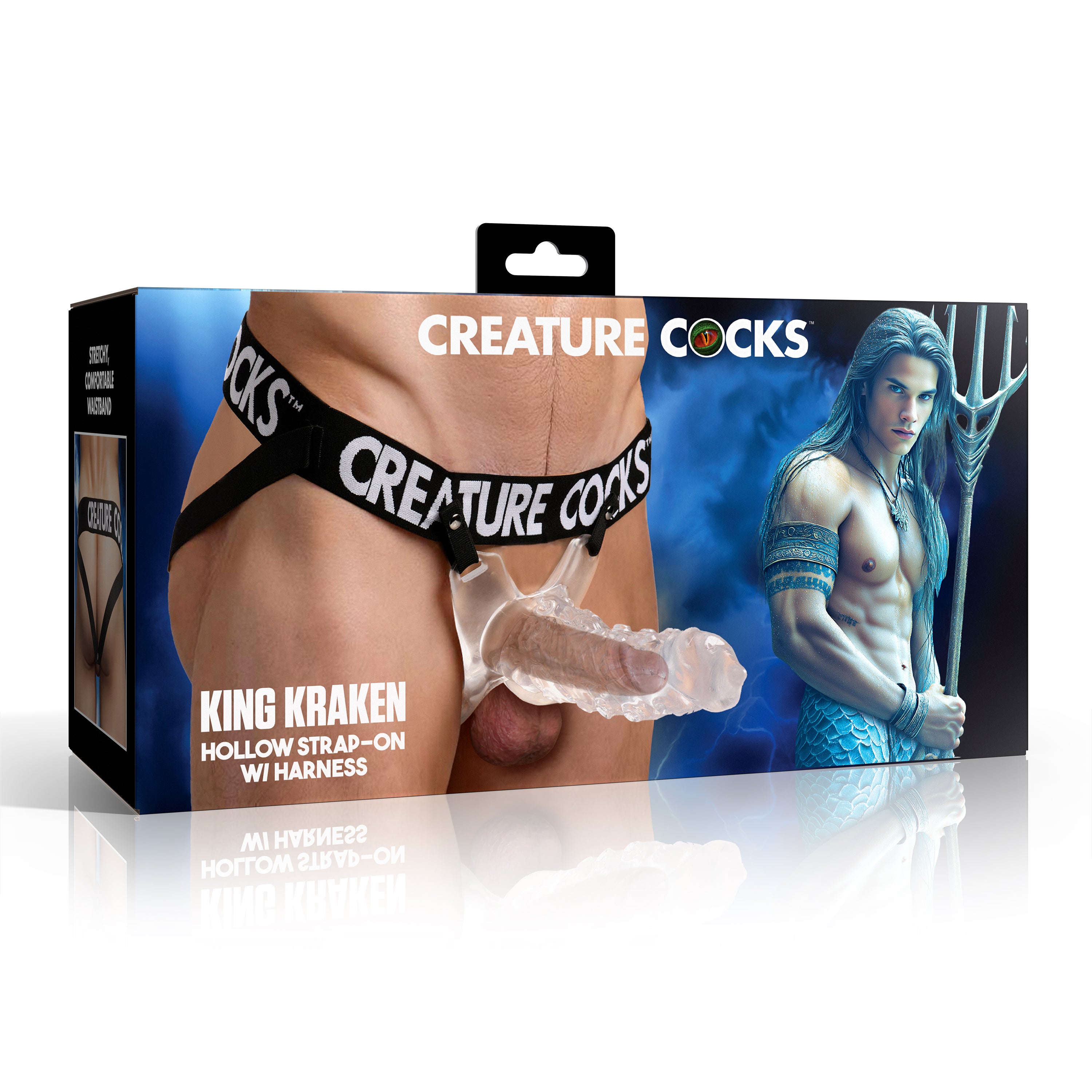 King Kraken Hollow Strap-On with Harness