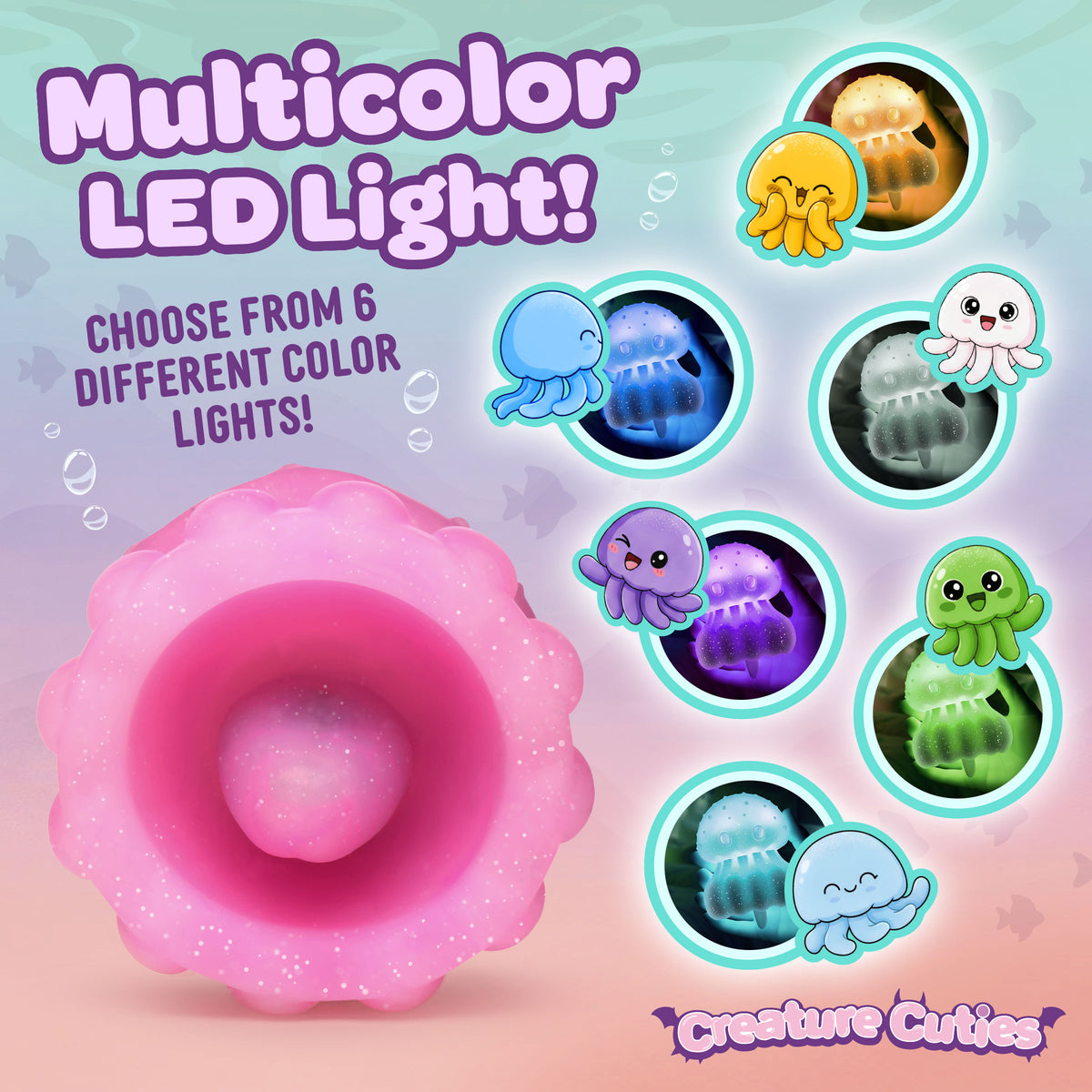 Glow Jelly Licking &amp; Vibrating Stimulator – clitoral suction toy (view 3)