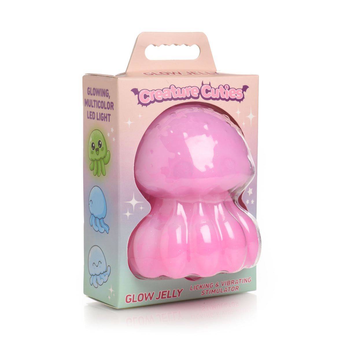 Glow Jelly Licking &amp; Vibrating Stimulator – clitoral suction toy (view 6)