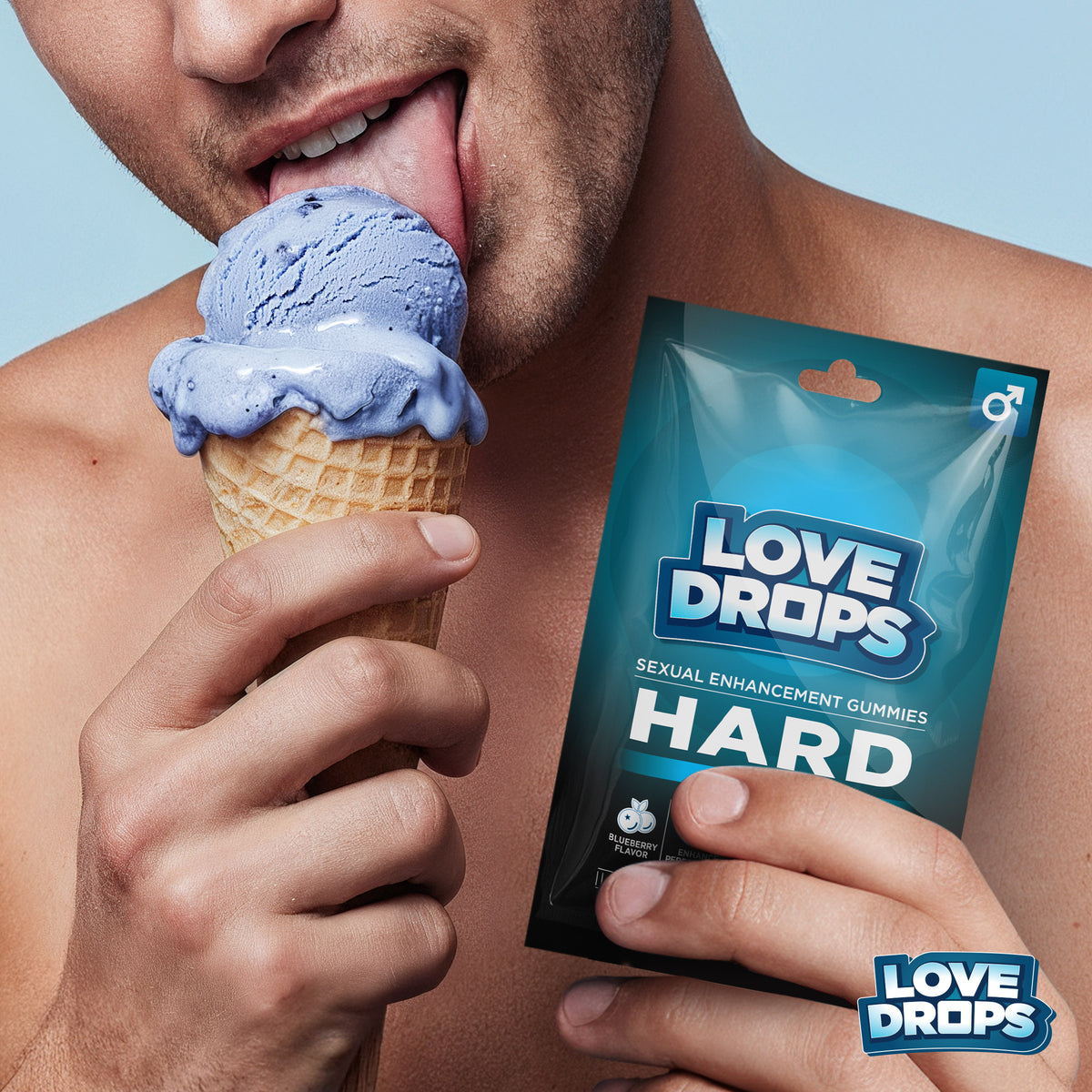 Sexual Enhancement Gummies for Him - Hard (8pcs) (view 3)